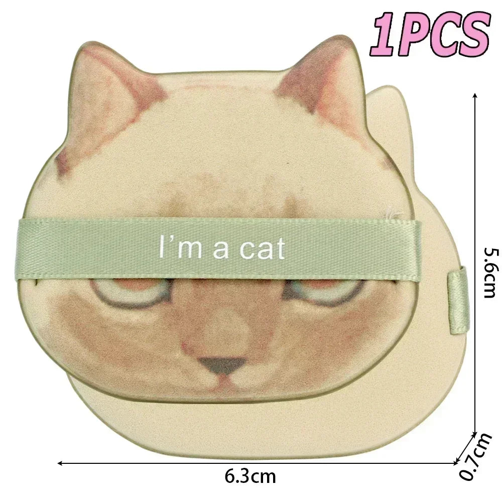 Cute Cartoon Cat Cosmetic Puff
