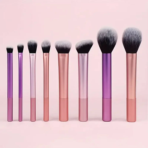 8pcs Makeup Brush Kit Soft