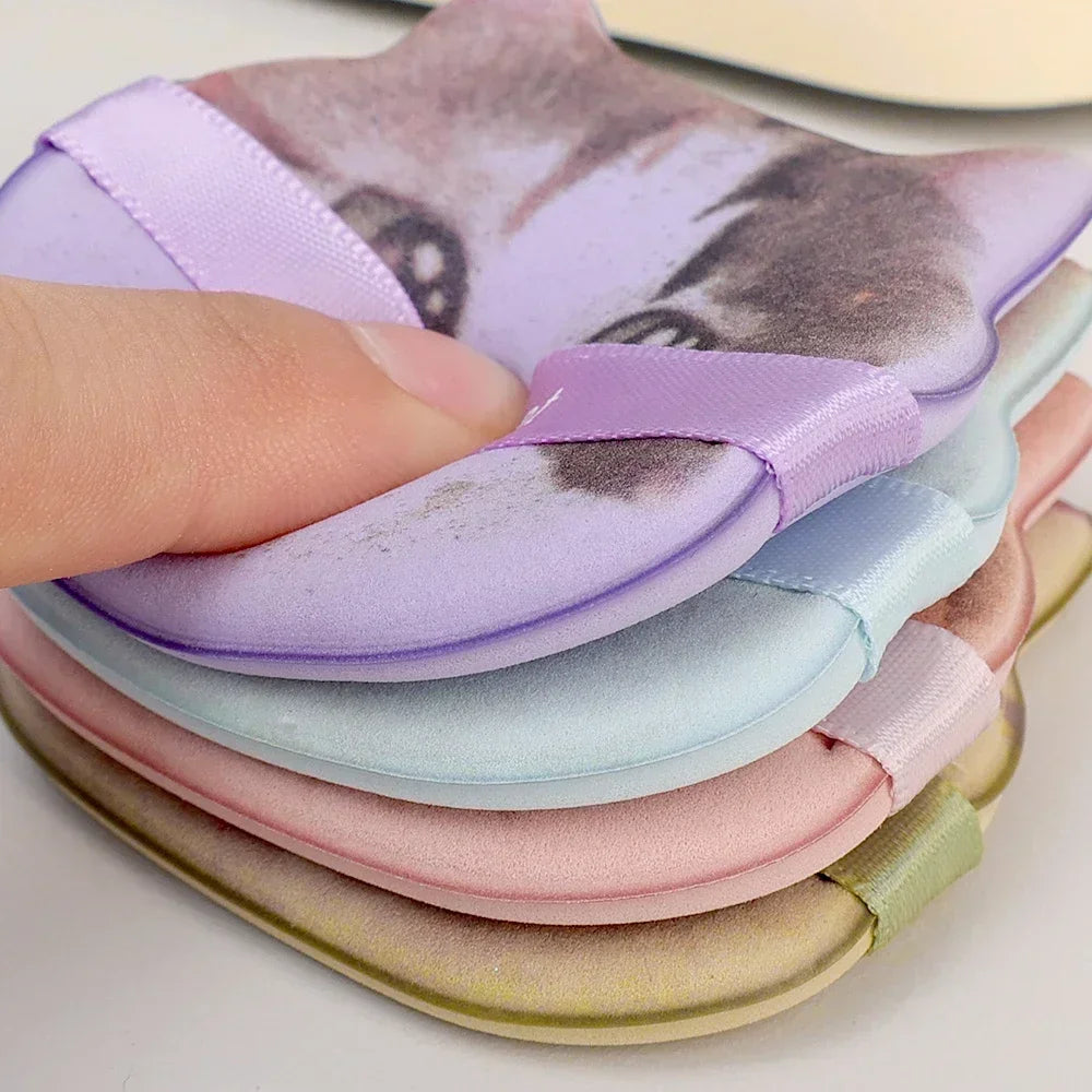 Cute Cartoon Cat Cosmetic Puff
