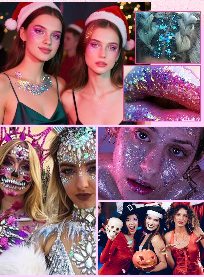 Body glitter gel 10color
